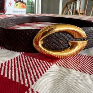 Authentic Vintage Gucci Belt